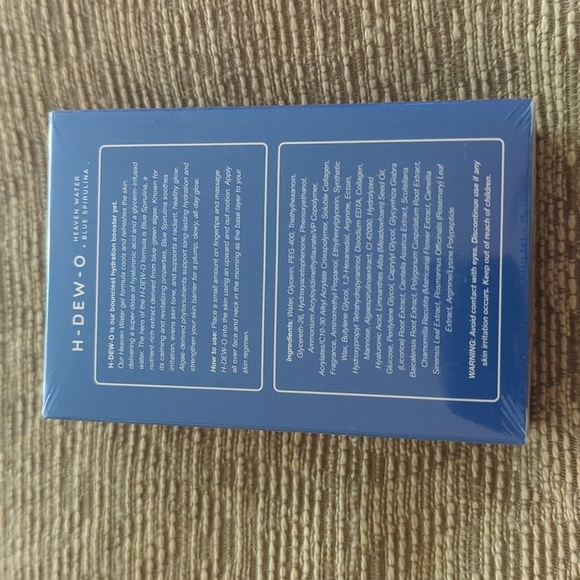 NIB Dew Of The Gods Heaven Water Blue Spirulina Daily Gel Moisturizer - Picture 2 of 4